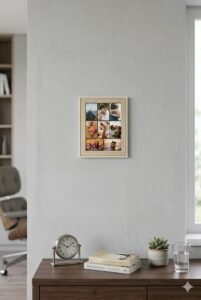 cuadro magnético medio retrato